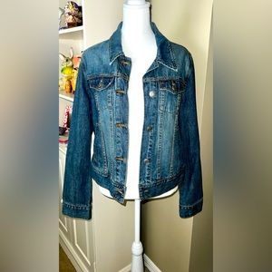 Old Navy Demin Jacket Medium Blue 100% Cotton Size Medium